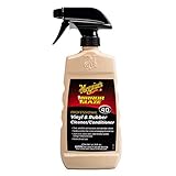 Meguiar's Mirror Glaze Vinyl & Rubber Cleaner/Conditioner – Restores Life and Color – M4016, 16 oz